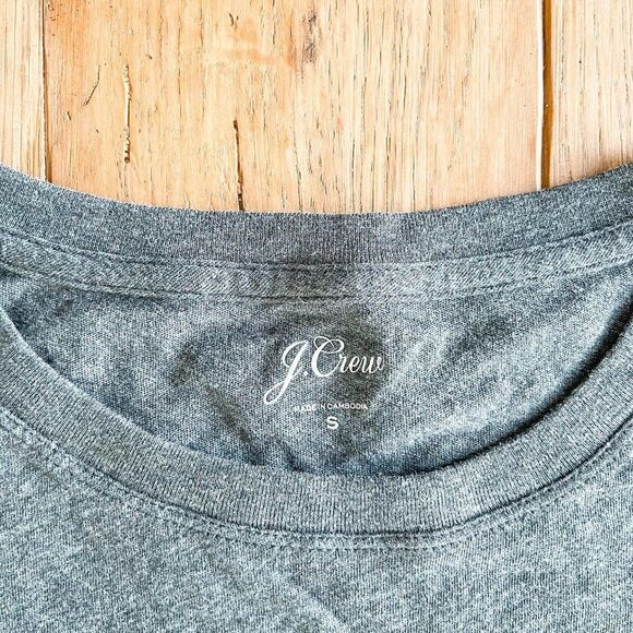 J. Crew Champagne Toast Tee, Size Small - Picture 3 of 4